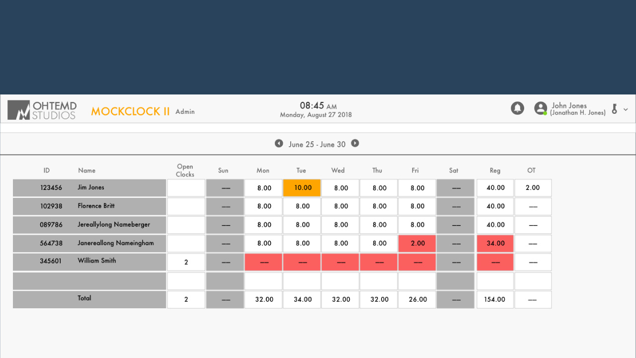 Original Minimum Viable Product without material design